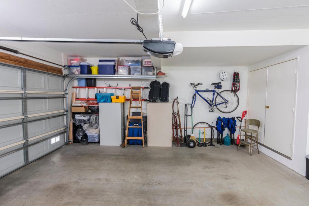 messy garage in need of garage cleanout service, Cleanout Services